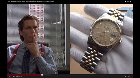 rolex american psycho review.